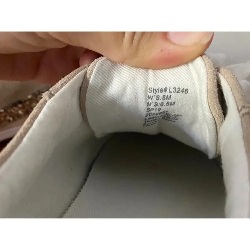 Madewell Shoes Women’s 8 Sidewalk Low Top Glitter Sneakers - Picture 9 of 9